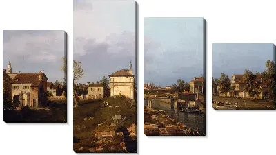 Модульная картина Венецианский пейзаж (Venetian)