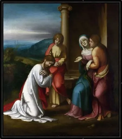 Христос прощается с матерью (Christ taking Leave of his Mother)