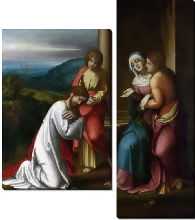 Христос прощается с матерью (Christ taking Leave of his Mother)