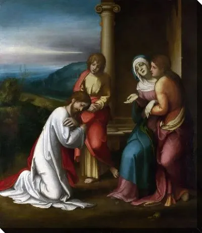 Христос прощается с матерью (Christ taking Leave of his Mother)