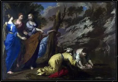 Картина Нахождение Моисея (The Finding of Moses)