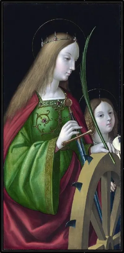 Картина Святая Екатерина Александрийская (Saint Catherine of Alexandria0
