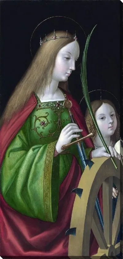 Картина Святая Екатерина Александрийская (Saint Catherine of Alexandria0