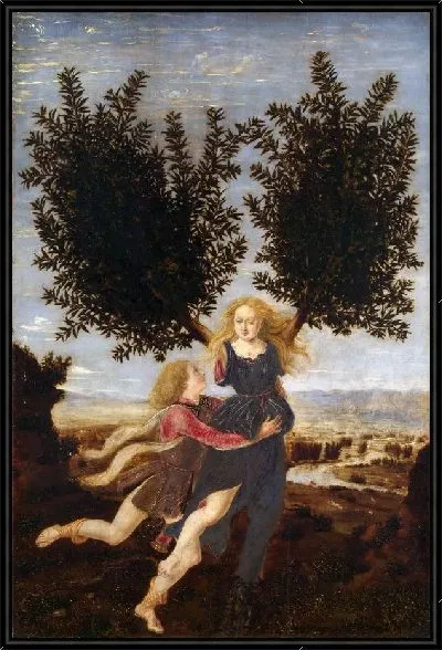 Картина Аполлон и Дафна (Apollo and Daphne)