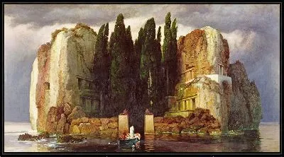 Картина Остров мертвых