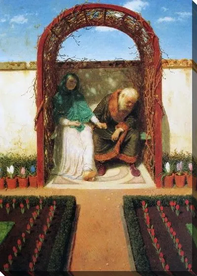 Картина В летнем доме (In the summer house)