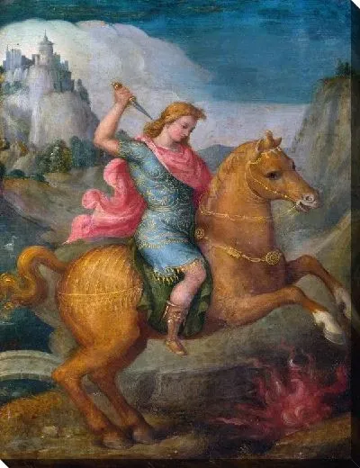 Картина Марк Курций (Marcus Curtius)