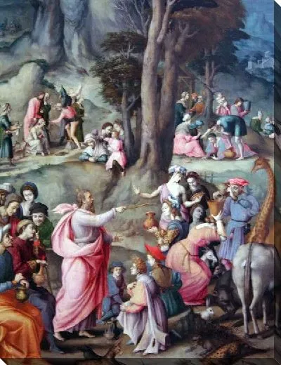 Картина Сбор манны (The Gathering of Manna)