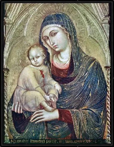 Картина Мария с ребенком (Maria)
