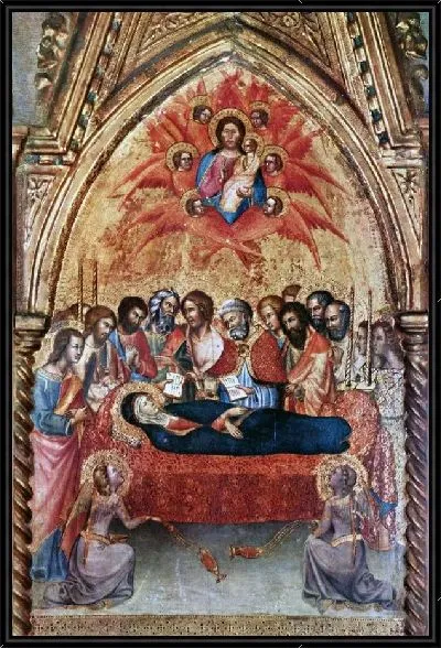 Картина Прощание с Марией (Abschied Maria von den Aposteln und Tod Maria)
