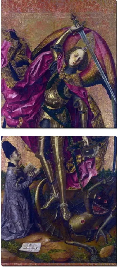 Картина Святой Михаил побеждает дьявола (Saint Michael Triumphs over the Devil)
