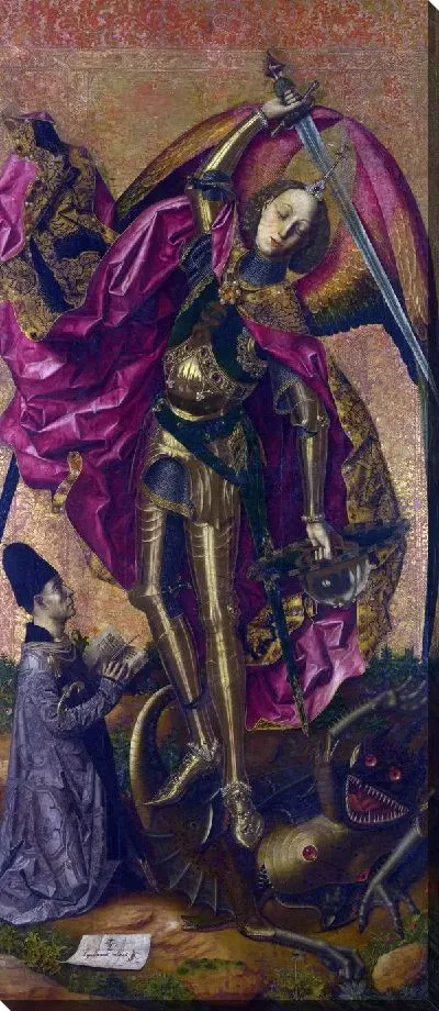 Картина Святой Михаил побеждает дьявола (Saint Michael Triumphs over the Devil)