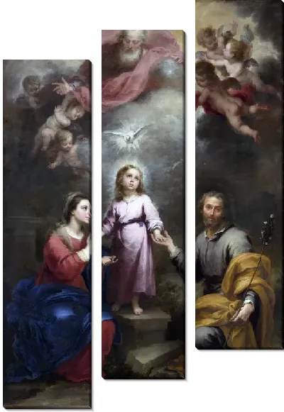 Картина Небесные и земные троицы (The Heavenly and Earthly Trinities)