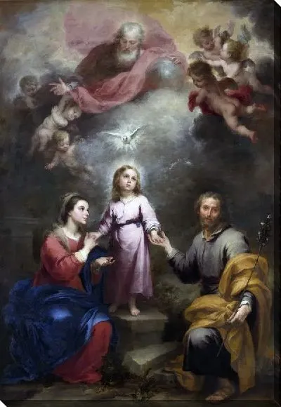 Картина Небесные и земные троицы (The Heavenly and Earthly Trinities)