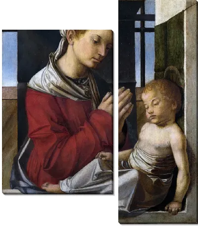 Картина Мадонна с младенцем (The Virgin and Child)