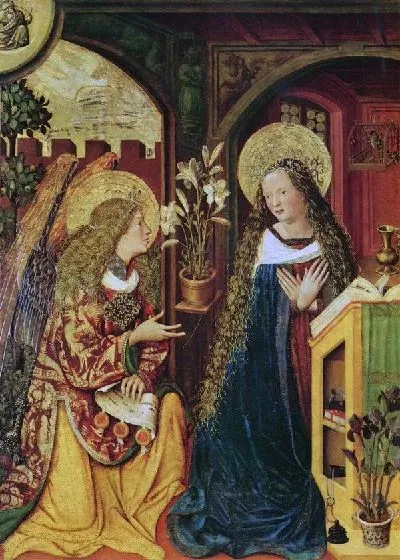 Картина Благовещение Марии (Verkundigung an Maria)