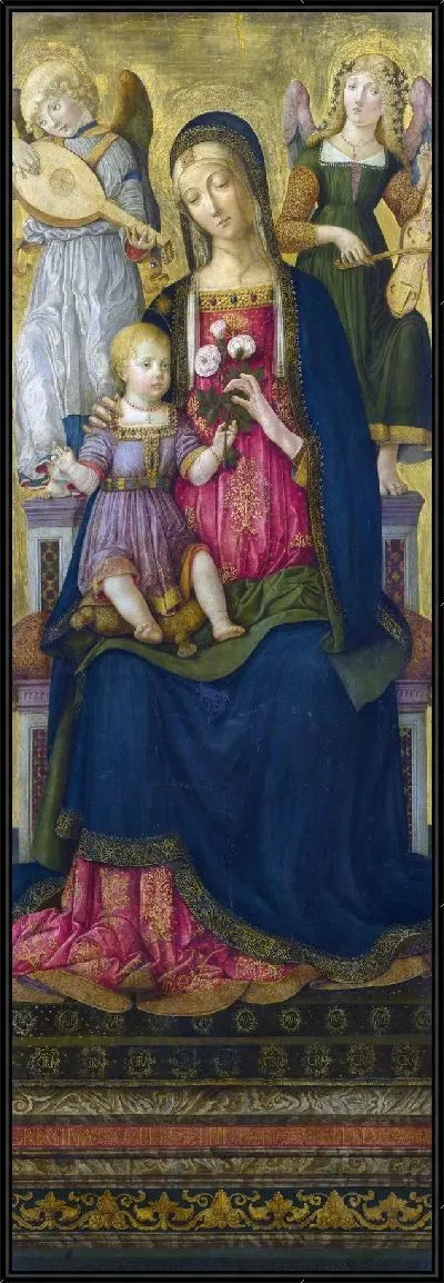 Картина Мадонна с младенцем 1 (The Virgin and Child (1))