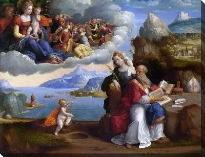 Картина Видение святого Августина (The Vision of Saint Augustine)