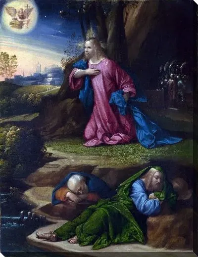 Картина Моление о чаше в саду (The Agony in the Garden)