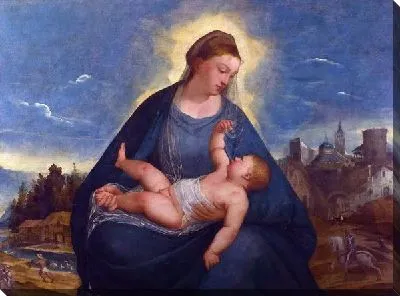 Картина Мадонна с ребенком (The Madonna and Child)