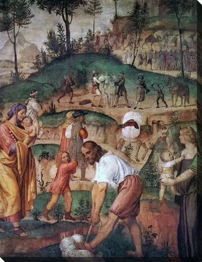 Картина Отдых на пути в Египет (Rest on the Flight to Egypt (Detail))