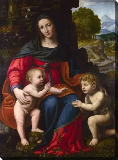 Картина Мадонна с младенцем и святой Иоанн (The Virgin and Child with Saint John)