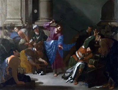 Христос (Christ driving the Traders from the Temple)