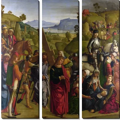 Картина Несение креста. Обморок Марии (Christ carrying the Cross and the Virgin Mary Swooning)