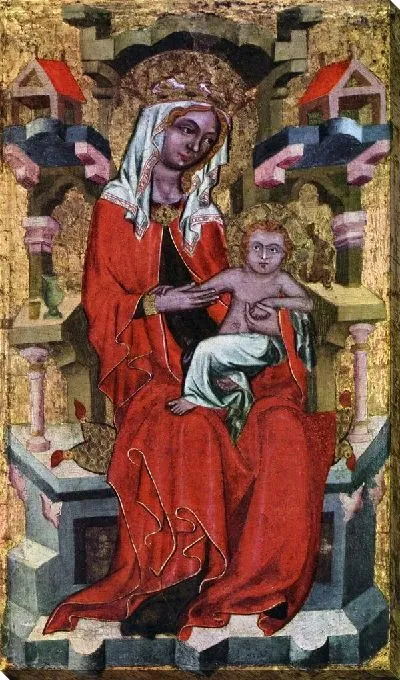 Картина Мадонна (Thronende Madonna)