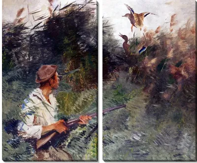 Картина Охота (Jagare och grasander)