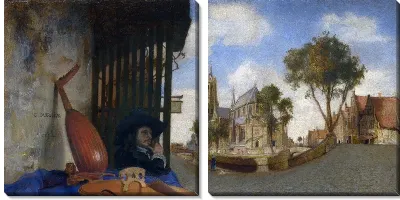 Картина Вид Делфта (A View of Delft)