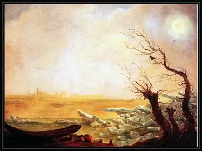 Лодка во льду (Boat in the Ice)