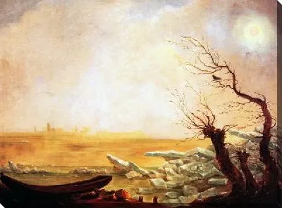 Лодка во льду (Boat in the Ice)