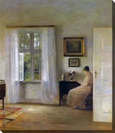 Читающая женщина (Woman reading)