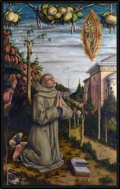 Картина Видение блаженного Габриэля (The Vision of the Blessed Gabriele)