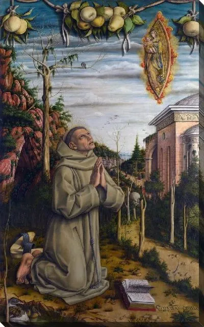 Картина Видение блаженного Габриэля (The Vision of the Blessed Gabriele)