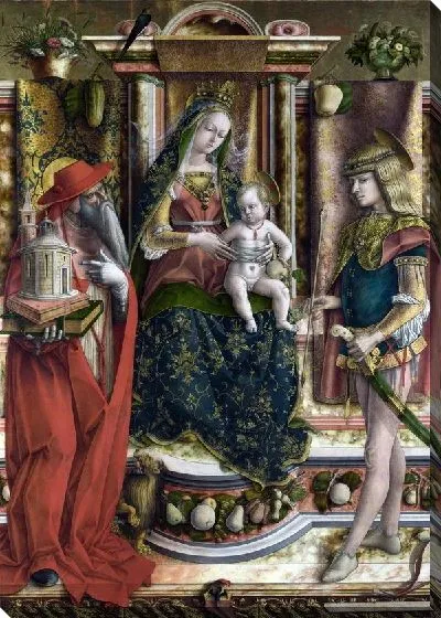 Картина Мадонна с ласточкой (Madonna of the Swallow)