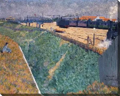 Картина Западная железная дорога из Парижа (Western Railway of Paris)