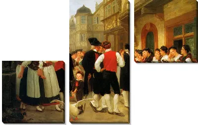 Картина Посещение Дигнитары (The Visiting Dignitary)