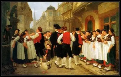 Картина Посещение Дигнитары (The Visiting Dignitary)