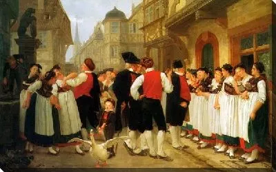 Картина Посещение Дигнитары (The Visiting Dignitary)