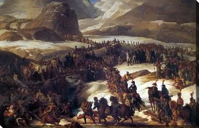 Картина Прохождение Большого Сен-Бернар французской армией, 20 мая 1800 (Passage of the Great Saint Bernard the French army, May 20, 1800)