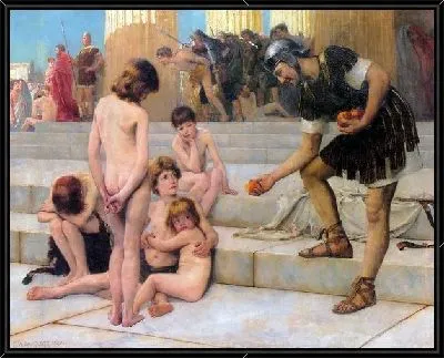Картина Пленники в Риме (Captives in Rome)