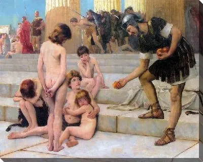 Картина Пленники в Риме (Captives in Rome)