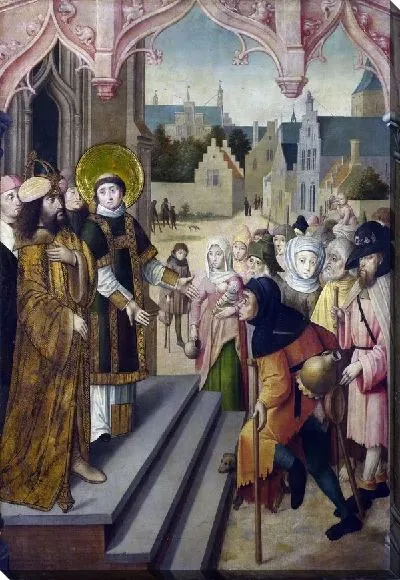 Картина Святой Лаврентий (Saint Lawrence before the Prefect)