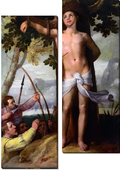 Картина Чудо Святого Себастьяна (The Miracle of Saint Sebastian)