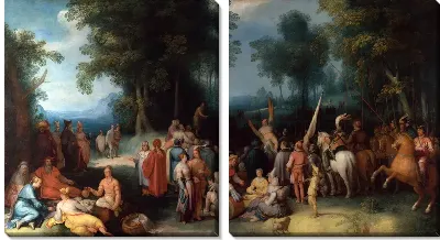 Картина Проповедь святого Иоанна Крестителя (The Preaching of Saint John the Baptist)