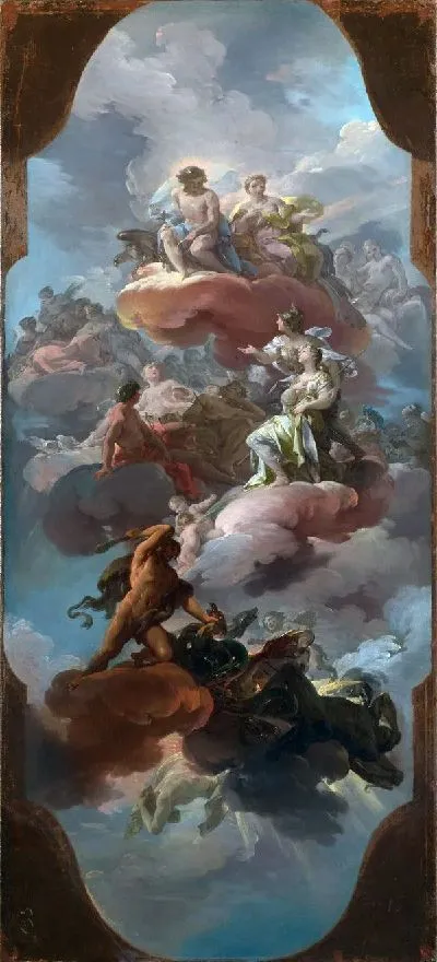 Картина Апофеоз испанской монархии (Apotheosis of the Spanish Monarchy)