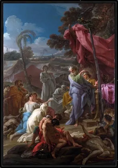 Картина Медный змей