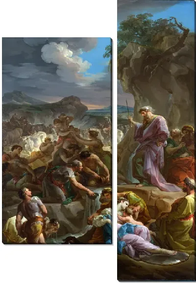 Картина Моисей (Moses striking the Rock)